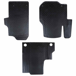 Tapete de carro 3 unid. adequado para vw crafter 2017- borracha