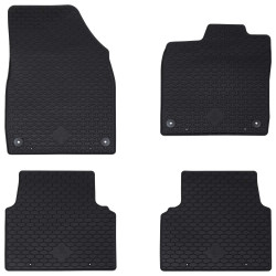 Tapete de carro 4 unid. ajustável para vw id.3 2019- borracha