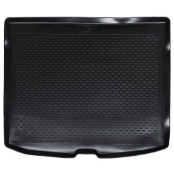 Tapete de porta-malas preto compatível com volvo xc60 2018-