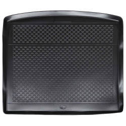 Tapete de porta-malas preto adequado para audi q5 2017-