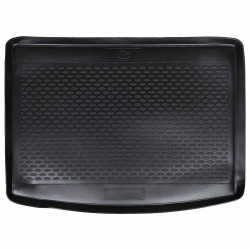 Tapete de porta-malas preto compatível com vw t-roc 2017-