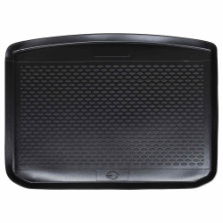 Tapete de porta-malas preto adequado para seat ateca 2016-