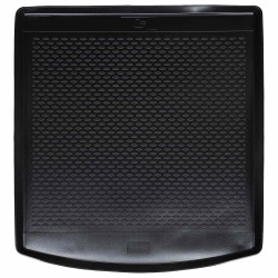 Tapete de porta-malas preto borracha