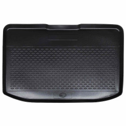 Tapete de porta-malas preto compatível com dacia sandero 2020-