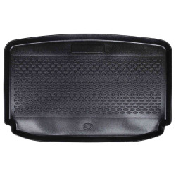Tapete de porta-malas preto compatível com fabia 2021- borracha