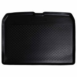 Tapete de porta-malas preto compatível com audi q2 2017-