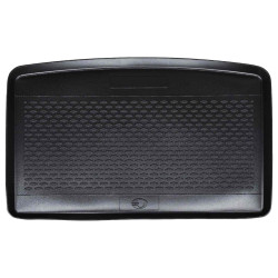 Tapete de porta-malas preto compatível com vw t-cross 2019-