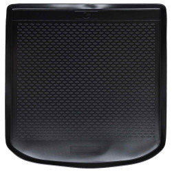 Tapete de porta-malas preto compatível com audi a4 sedan 2015-