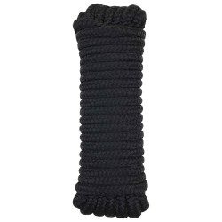 Corda de barco 2 mm 12 m preto poliéster