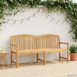 Banco rosa esculpido à mão 180,5 x 60 x 96 cm natural
