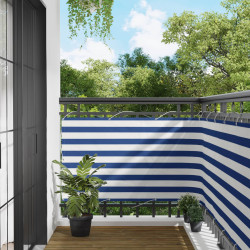 Tela de varanda azul e branco 100 x 300 cm tecido oxford