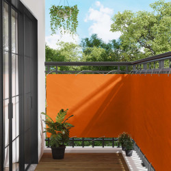 Tela de varanda laranja 110 x 600 cm tecido oxford