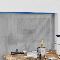 Filme de máscara com fita adesiva 6 unid. transparente e azul