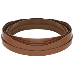 Pulseira de couro castanho 500 x 1 cm couro