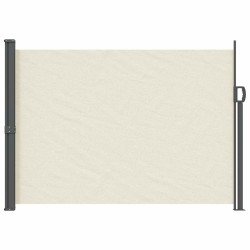 Toldo lateral retrátil 140 x 300 cm 100% poliéster, ferro e aço