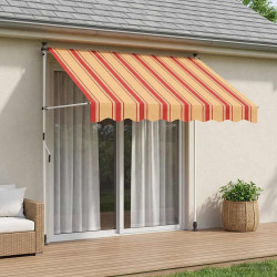 Toldo retrátil manual multicolor 250 x 115 x 300 cm