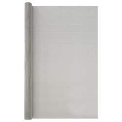 Tela de malha 100 x 1000 cm 60 mesh aço inoxidável 201 prateado