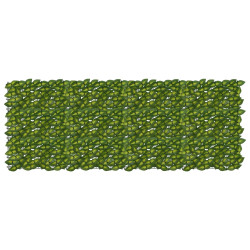 Tela de varanda com folhas verde e amarelo 200 x 75 cm
