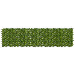 Tela de varanda com folhas verde e amarelo 300 x 75 cm