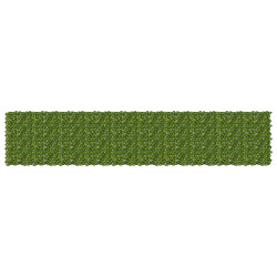Tela de varanda com folhas verde e amarelo 500 x 100 cm