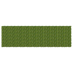 Tela de varanda com folhas verde e amarelo 500 x 150 cm