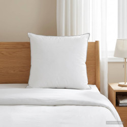 Almofada 80 x 80 cm lã australiana branco