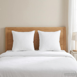 Almofada 2 unid. 65 x 65 cm lã australiana branco