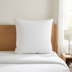 Almofada fulda 50 x 50 cm 100% plumas de ganso e penas branco