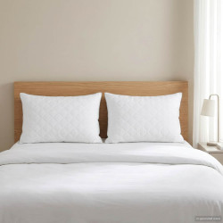Almofada fulda 2 unid. 40 x 80 cm 100% plumas de ganso e penas