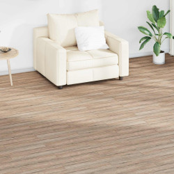 Pranchas de piso carvalho marrom 5,02 m² 36 unid. PVC