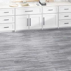 Pranchas de piso madeira cinza fosca 5,02 m² 36 unid. PVC