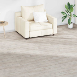 Pranchas de piso carvalho branco clássico 2,51 m² 18 unid. PVC