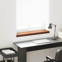 Soleira de janela madeira marrom 80 x 20 x 4,5 cm PVC