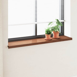 Soleira de janela madeira marrom 160 x 35 x 4,5 cm PVC