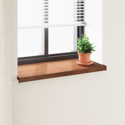 Soleira de janela madeira marrom 60 x 45 x 4,5 cm PVC