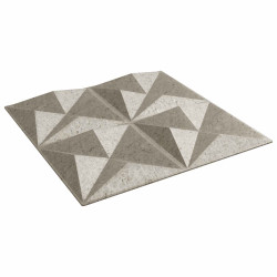 Painéis de parede 48 unid. 50 x 50 cm beton origami espuma xps
