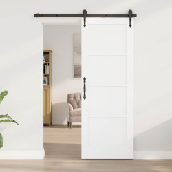 Porta interna branco 73,5 x 198,5 cm contraplacado