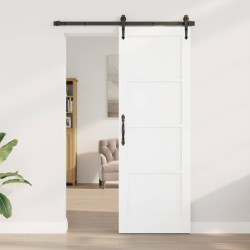 Porta interna branco 73,5 x 211 cm contraplacado