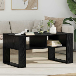 Mesa de centro carvalho preto 92 x 53 x 45 cm