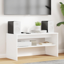 Gabinete para TV 80 x 35 x 40 cm branco derivados de madeira