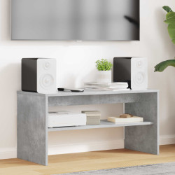 Gabinete para TV 80 x 35 x 40 cm cinzento derivados de madeira
