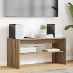 Gabinete para TV 80 x 35 x 40 cm carvalho artesanal