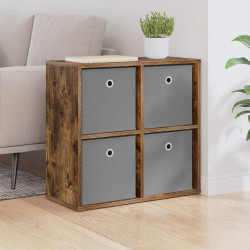 Buffet com gaveta carvalho defumado 59,5 x 27 x 57 cm
