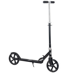 Trotinete dobrável com altura ajustável 88x37x75-100cm preto