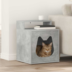 Casa para gatos concreto 42,5 x 40 x 53,5 cm