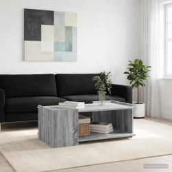 Mesa de centro sonoma cinzento 90 x 50 x 33 cm