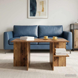Mesa de centro madeira antiga 87 x 50 x 45 cm