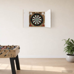 Armário para dartboard carvalho arttisan 56 x 12 x 63 cm