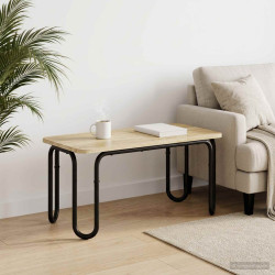 Mesa de centro carvalho sonoma 100 x 50 x 45 cm