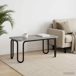 Mesa de centro sonoma cinzento 100 x 50 x 45 cm